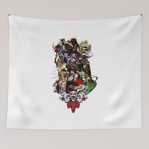 Item preview, Epic Mythic Warrior Hades Game Collage designed and sold by KarolaButtner.