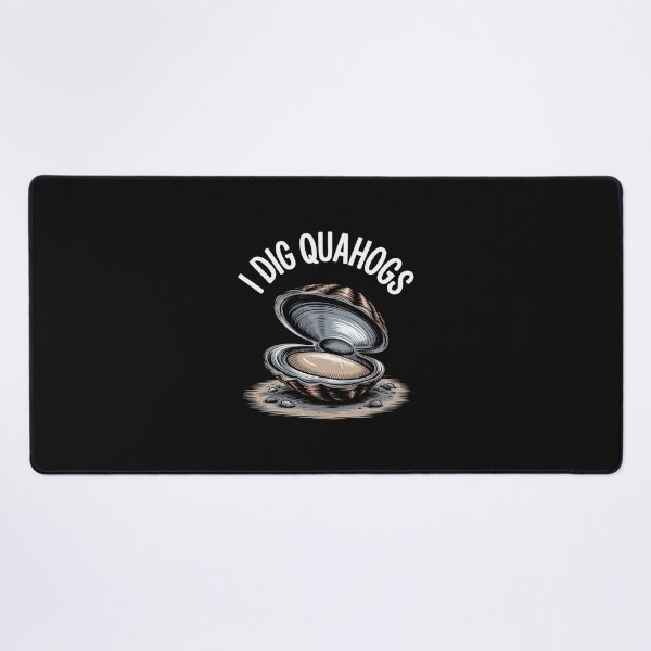 Item preview, I Dig Quahogs Shells Dig Rake designed and sold by nicomitchell.