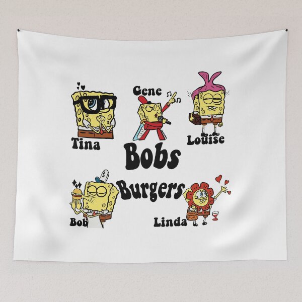 Item preview, Bobs Burgers Cute Food Character Group designed and sold by Katebush22x2.