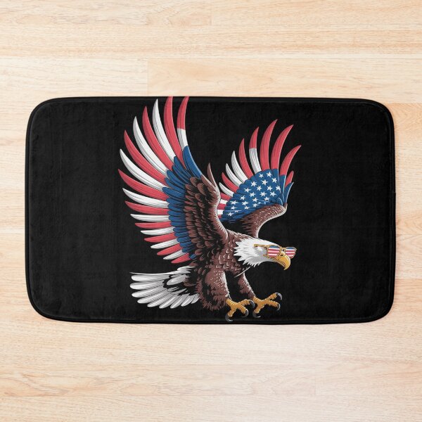 Item preview, Funny Patriotic Dab American Flag Bald Eagle 4th of July USA designed and sold by FluoroWave.