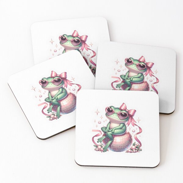 Item preview, Disco Frog Cute Retro Design designed and sold by PlantzMatter.