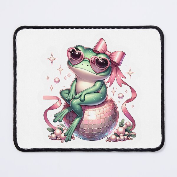 Item preview, Disco Frog Cute Retro Design designed and sold by PlantzMatter.