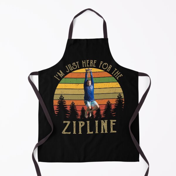 Item preview, Vintage I’m Just Here For The Zipline designed and sold by NormamArtworks.