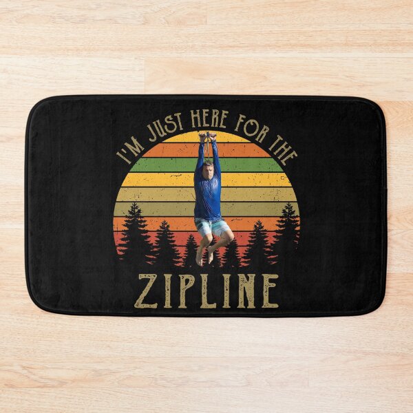 Item preview, Vintage I’m Just Here For The Zipline designed and sold by NormamArtworks.