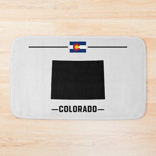 Item preview, Colorado State Silhouette - Minimalist Flag Style designed and sold by mashmosh.