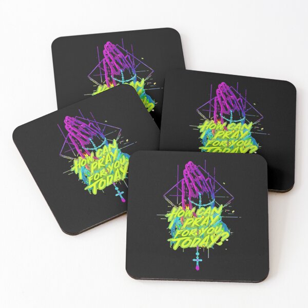 Item preview, How Can I Pray for You Today – Neon Christian Faith Streetwear Design designed and sold by Tomasz  Siennicki.