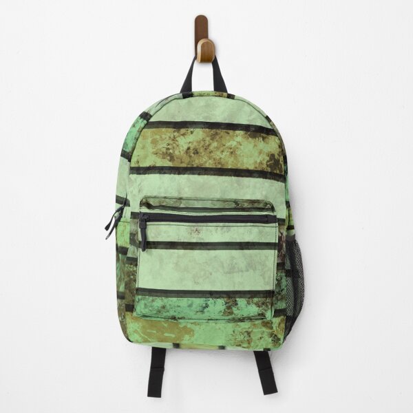 Item preview, Greenish Grungy fashion with horizontal bars designed and sold by AlbertoRuiZ.