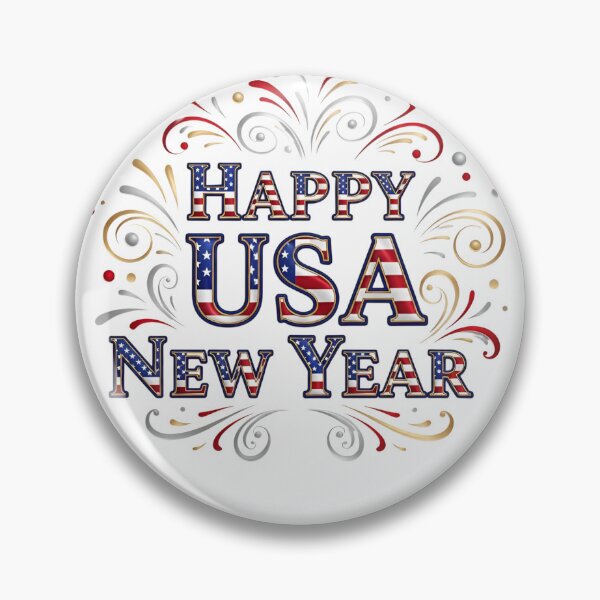 Item preview, USA New Year Celebration Red White and Blue Patriotic Art designed and sold by 19Beauty.