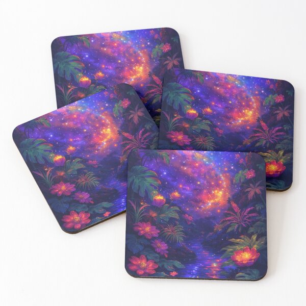 Item preview, Starry night over tropical paradise designed and sold by Mianku | Für das Leben.