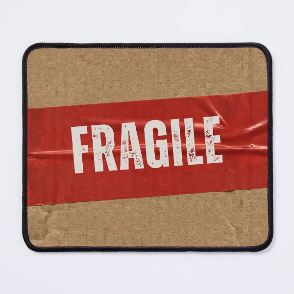Item preview, Fragile - Cardboard Box and Red Tape Aesthetic designed and sold by Everyday Epics.