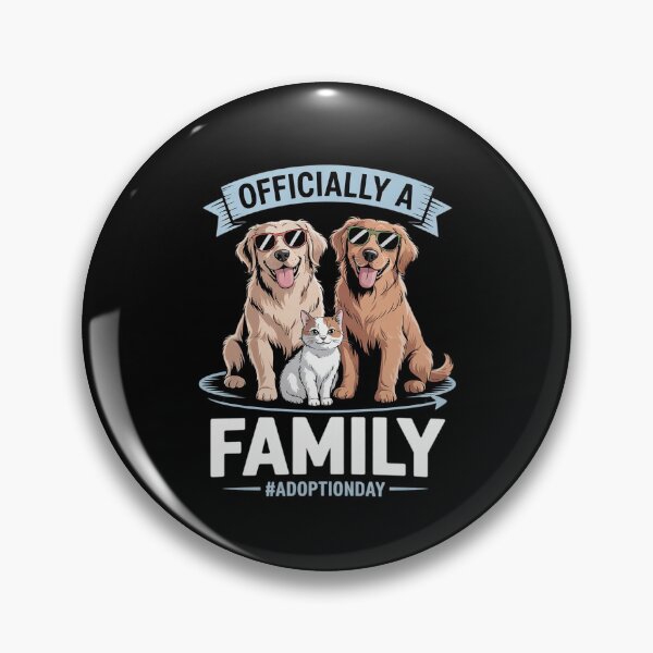 Item preview, Officially A Family Adoptionday Dog Cat Adoption Puppy  designed and sold by FadeOfThrone.