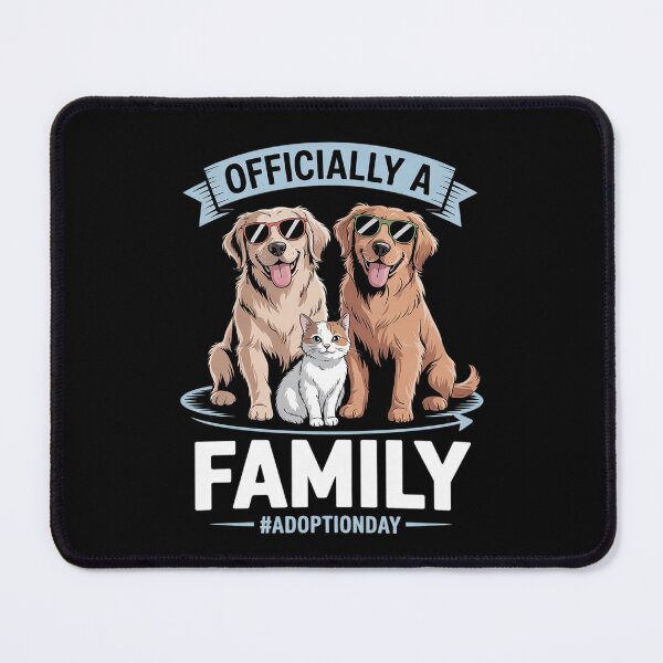 Item preview, Officially A Family Adoptionday Dog Cat Adoption Puppy  designed and sold by FadeOfThrone.