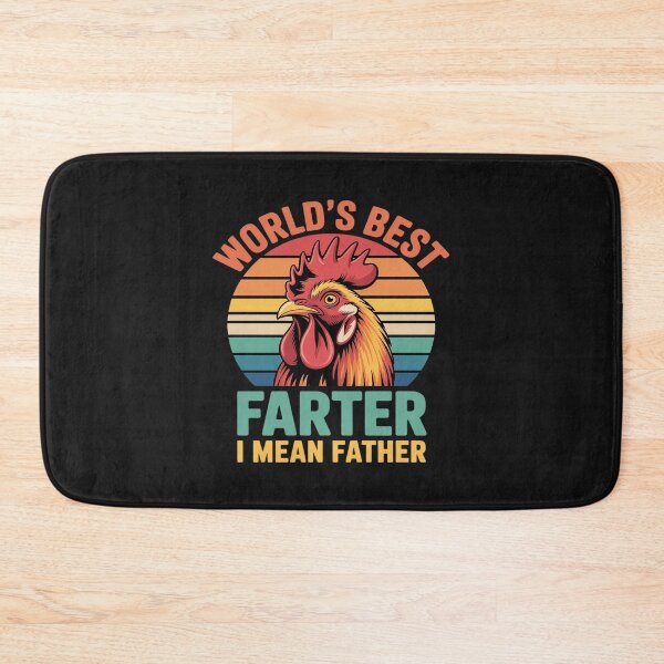 Item preview, World's Best Farter I Mean Father Chicken Dad Father's Day designed and sold by JessicaWalshdf.
