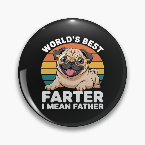 Item preview, World's Best Farter I Mean Father Funny Fathers Day Dog designed and sold by JessicaWalshdf.