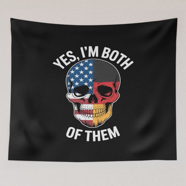 Item preview, Yes I'm Both Of Them USA Germany Von Steuben Day designed and sold by JessicaWalshdf.