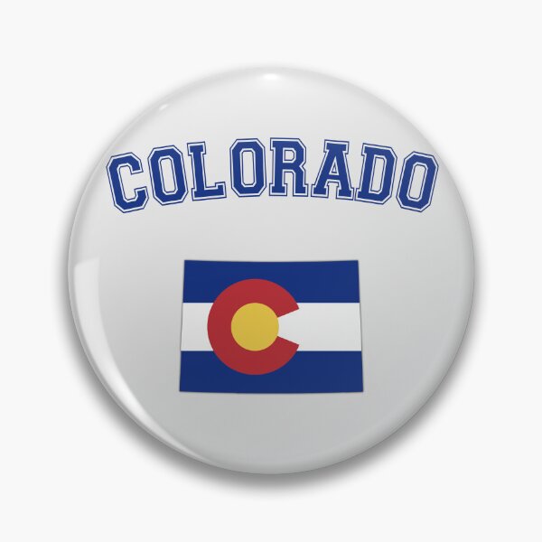Item preview, Colorado Pride - Retro Varsity Style State Flag Design designed and sold by mashmosh.