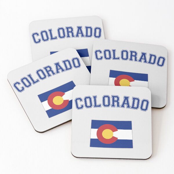 Item preview, Colorado Pride - Retro Varsity Style State Flag Design designed and sold by mashmosh.