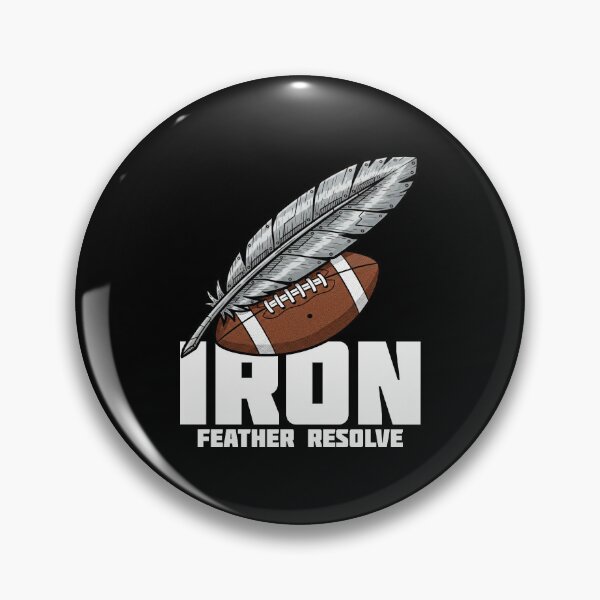 Item preview, IRON FEATHER RESOLVE - PHILADELPHIA FOOTBALL designed and sold by KEF Custom.