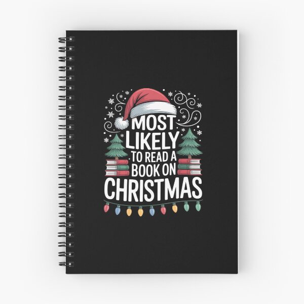 Item preview, Most Likely To Read A Book On Christmas Matching Family designed and sold by SyntaxClaw.
