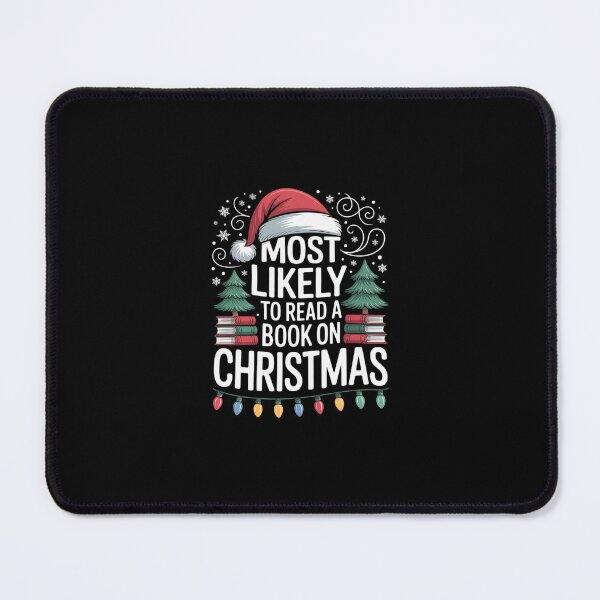 Item preview, Most Likely To Read A Book On Christmas Matching Family designed and sold by SyntaxClaw.