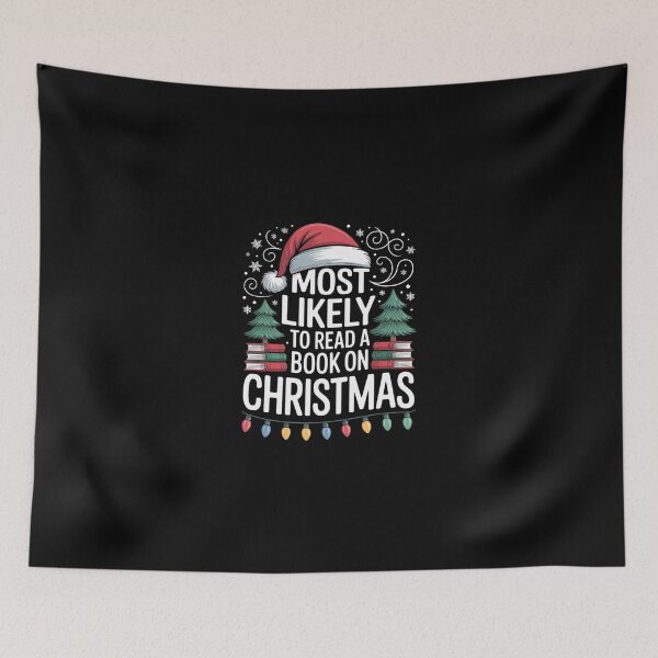 Item preview, Most Likely To Read A Book On Christmas Matching Family  designed and sold by SyntaxClaw.