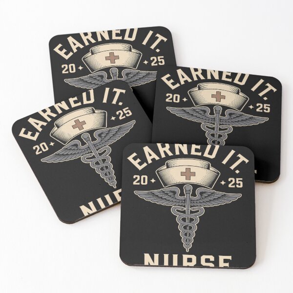 Item preview, Funny RN Nurse Graduation Earned It 2025 graduate Nursing designed and sold by Voidbinder.