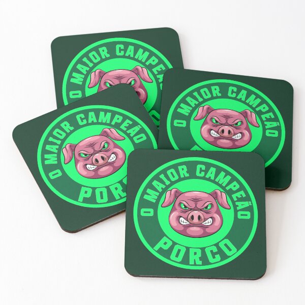 Item preview, O Maior Campeão Porco animated green designed and sold by VRedBaller.