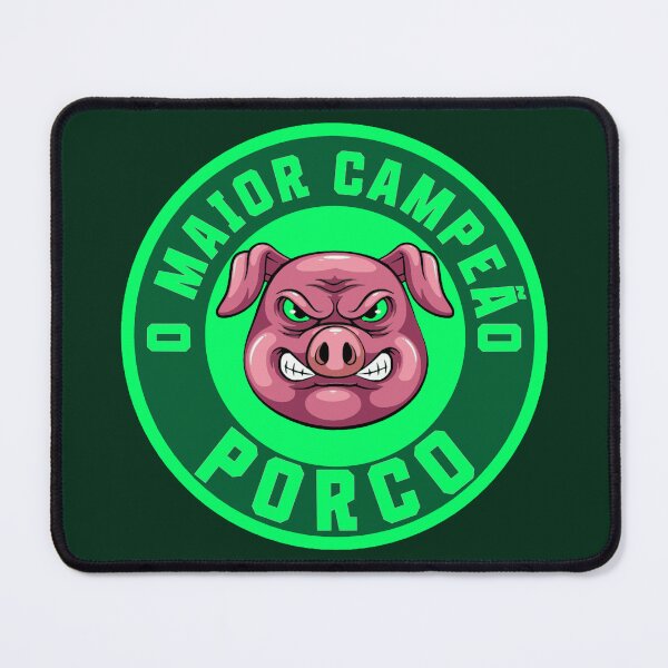 Item preview, O Maior Campeão Porco animated green designed and sold by VRedBaller.