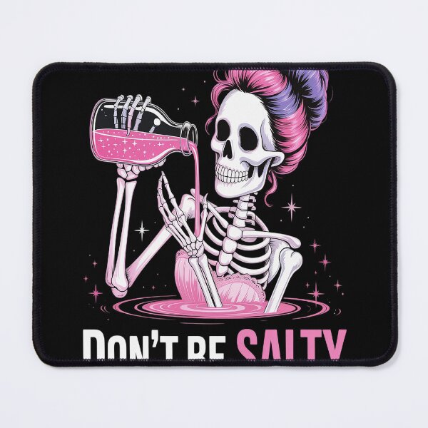 Item preview, Funny Salty Quote Cute Pinky Skeleton Lovers designed and sold by Voidbinder.