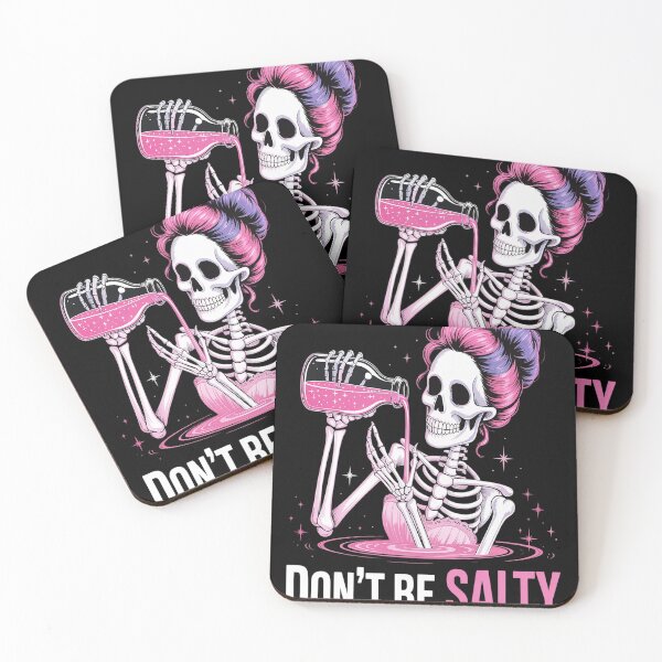 Item preview, Funny Salty Quote Cute Pinky Skeleton Lovers designed and sold by Voidbinder.