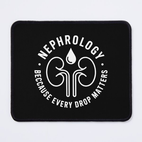 Item preview, Nephrology Badge Because Every Drop Matters Medical Gift designed and sold by Slaw-Creation.