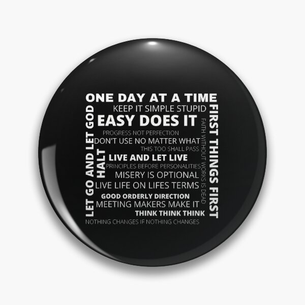 Item preview, One Day At A Time Motivation designed and sold by hkredaimero.