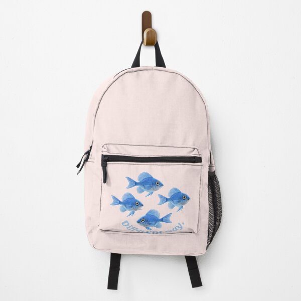 Item preview, Different Way – Single Fish Swimming Against the Flow designed and sold by Abdennaim.