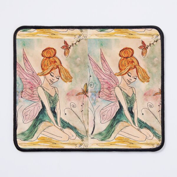 Item preview, Cute Forest Fairy - Pixie print designed and sold by ZiehrArt.