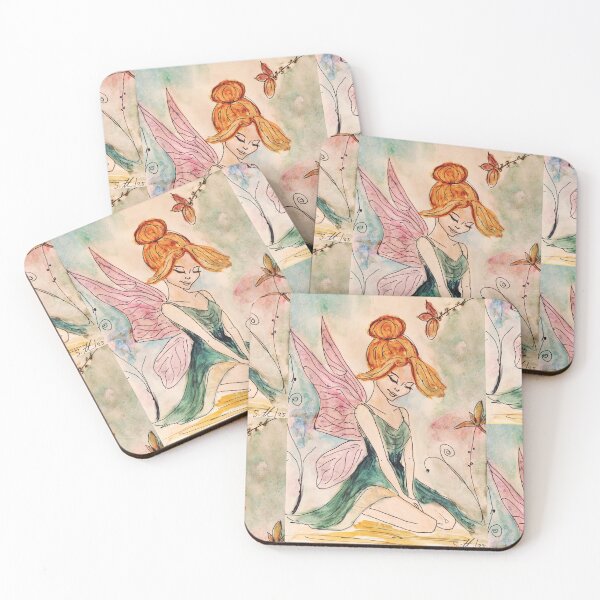 Item preview, Cute Forest Fairy - Pixie print designed and sold by ZiehrArt.