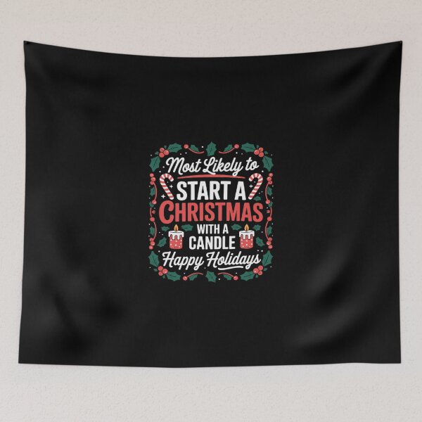 Item preview, Most Likely To Start A Christmas Fire With a Candle Matching  designed and sold by SyntaxClaw.