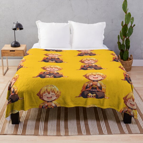 Item preview, Zenitsu Agatsuma Demon Slayer Anime Chibi Kawaii Burger Cute Sparkling Joy designed and sold by mildaclairmo.