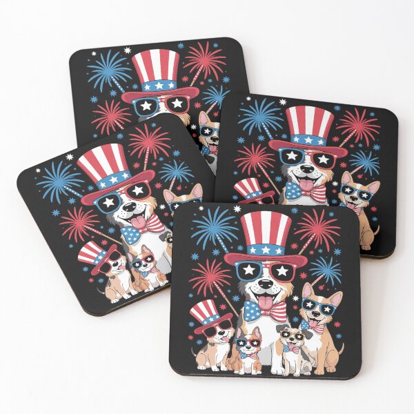 Item preview, Patriotic Dog 4th Of July  Dogs Lovers for Pet Owners  designed and sold by FadeOfThrone.