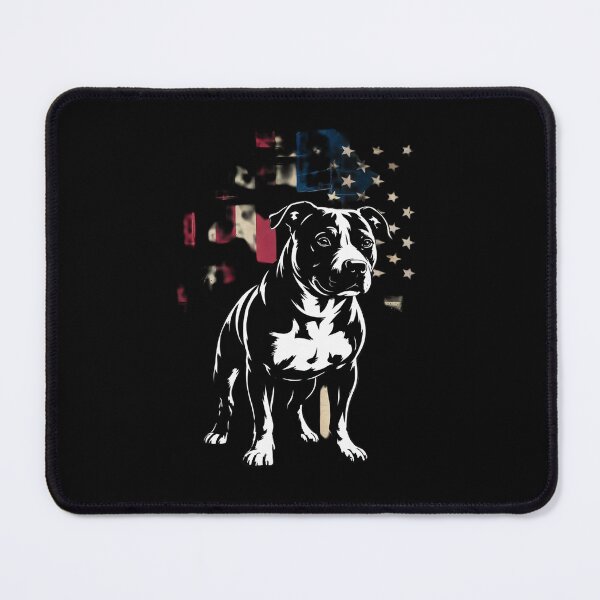 Item preview, Patriotic Pitbull Dog Lover 4th of July USA American Flag  designed and sold by FadeOfThrone.