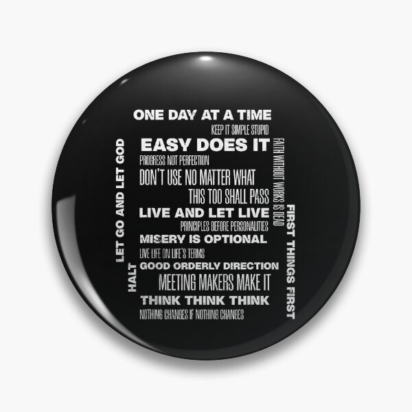 Item preview, One Day At A Time Anniversary Recovery designed and sold by hkredaimero.