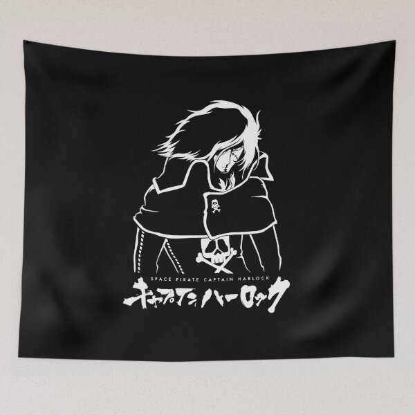Item preview, 385 Harlock Outline  designed and sold by lauraleeacosta.