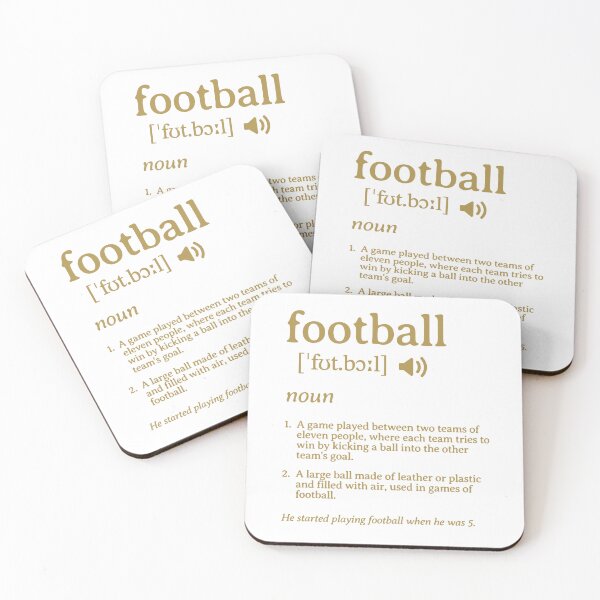 Item preview, Football definition gold b designed and sold by VRedBaller.