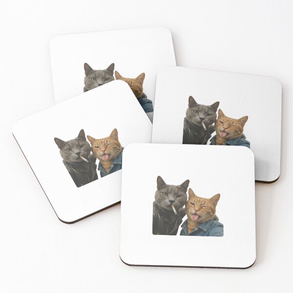 Item preview, Funny Cats in Italy — Sarcastic Smoking Cat Selfie | Edgy Travel Humor Illustration designed and sold by Colorful-Garden.