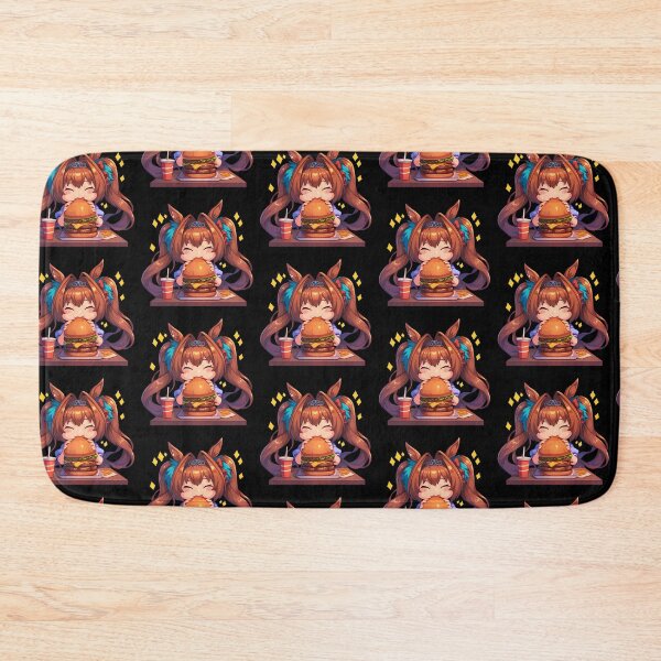 Item preview, Daiwa Scarlet Uma Musume Pretty Derby Anime Girl Chibi Kawaii Burger Sparkle Joy Moment designed and sold by mildaclairmo.