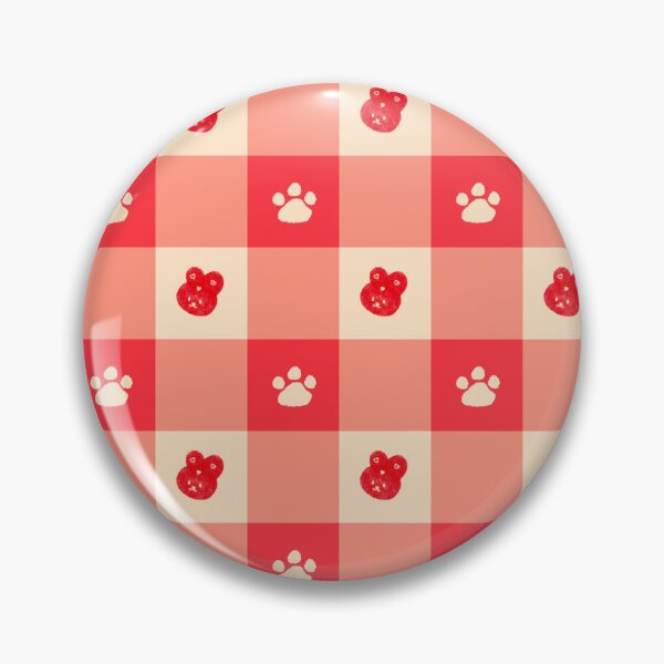 Item preview, Cute Pet Paw & Bear Seamless Pattern designed and sold by HappyHues by S.