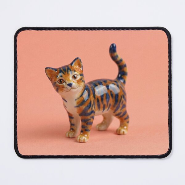 Item preview, Vintage Style Tiger Striped Ceramic Cat designed and sold by Auroracat2025.