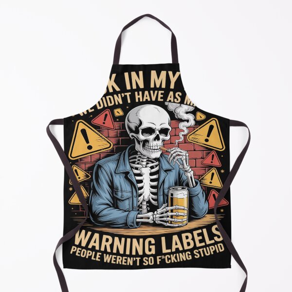 Item preview, Back in My Day We Didn't Have As Many Warning Labels 4 designed and sold by GaryBellcvbnb.