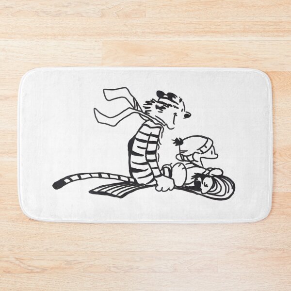 Item preview, Calvin And Hobbes Sledding Adventure  Limited Edition Sticker designed and sold by AronWade.