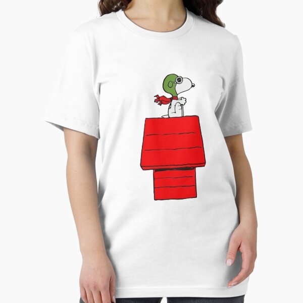 Flying Ace Snoopy cute on Doghouse Essential T-Shirt