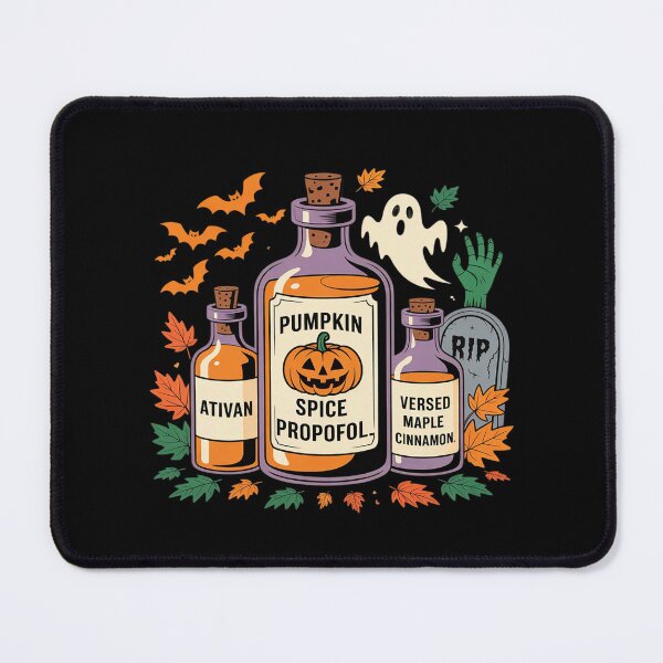 Item preview, Pumpkin Spice Propofol Ativan Versed Haldol Halloween Nurse designed and sold by AquaKiev.